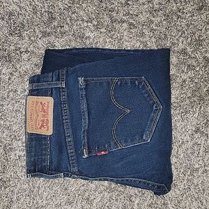 Levi's 711 Skinny mid rise blue jean, size 26